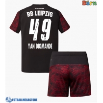 Fotballdrakt Barn RB Leipzig Yan Diomande #49 Tredjedraktsett 2025-26 Kortermet (+ Korte bukser)